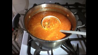 Full pot of Chili for under $10