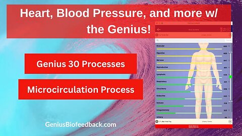 Genius Training: Your Genius and harmonizing Heart, Blood Pressure and more!