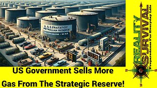 Strategic Gas Reserves Sold Off In Wartime!