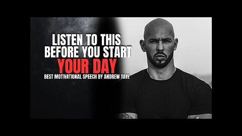 MORNING MOTIVATION - Wake Up Early, Start Your Day Right! Listen Every Day! (Andrew Tate)