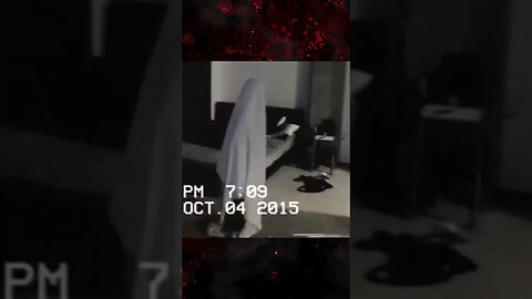 Did You See It? - Man freaks out at the sight of a ghost
