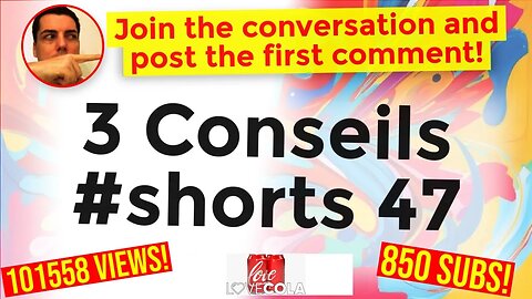 3 Conseils #shorts 47