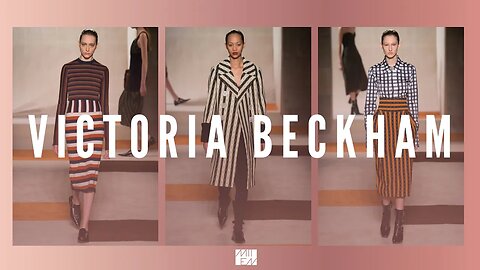 Victoria Beckham Fall Winter 2016 Fashion Show [Flashback Fashion] at New York Fashion Week