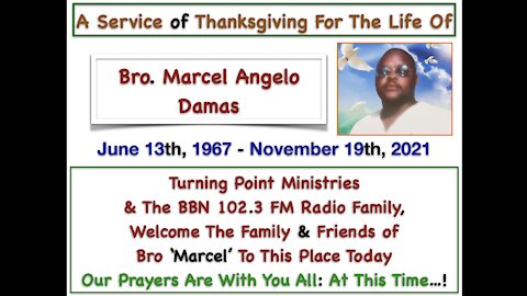 Funeral For Bro. Marcel Angelo Damas