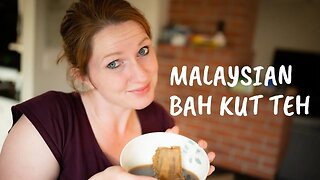 American girl makes Malaysian herbal soup (Bah Kut Teh) | Klang BKT