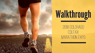 2018 Colfax Marathon Expo walk through