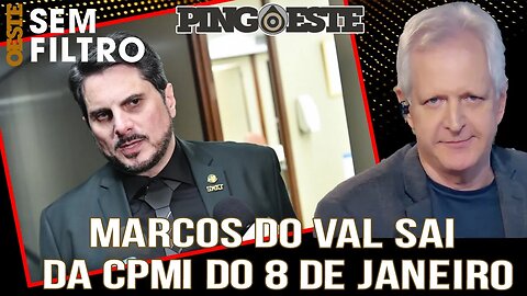 Marcos do Val sai da CPMI e entra Marcos Rogério