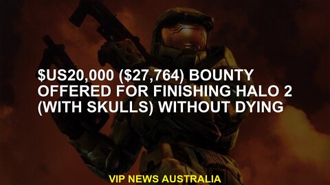 RapperJJJ LDG Clip: $20,000 Bounty Offered For Finishing Halo 2 With Skulls Without Dying