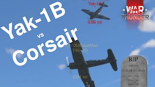 Corsair vs Yak [War Thunder]