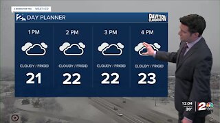 Wednesday Noon Weathercast