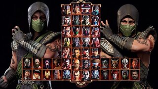 Mortal Kombat 9 - Reptile MK1 New Era - Expert Ladder - Gameplay @(1080p) 60FPS