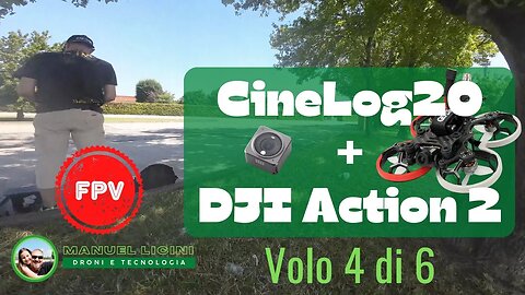 CineLog20 + DJI Action 2 - Volata 4 di 6 UnCut