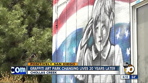 San Diego's graffiti art park continues to change lives 20 years later