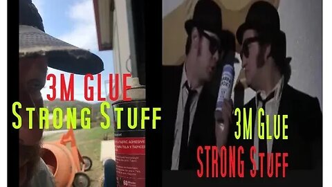 Glue 3M Strong Stuff | My Version Blues Brothers D.I.Y in 4D