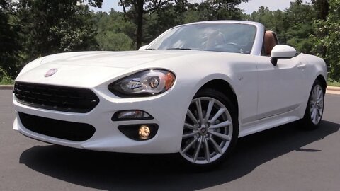 2017 Fiat 124 Spider - Start Up, Road Test & In Depth Review