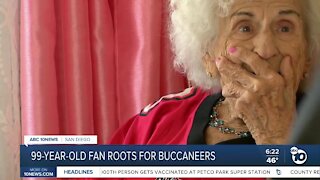 99-year-old fan roots for Buccaneers