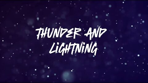 (Original) Thunder and Lightning - Darrell Mansfield Band - with Lyrics