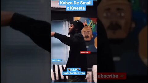 Kabza De Small & Kwesta Kushubile Kubomvu (Umholo Wayizolo) ft Masterpiece YVK| Dj Reaction #Shorts