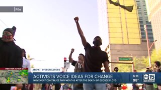 Activists voice ideas for change