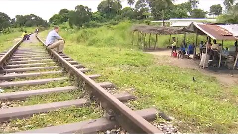 Make-a-rail made in Liberia, West Africa