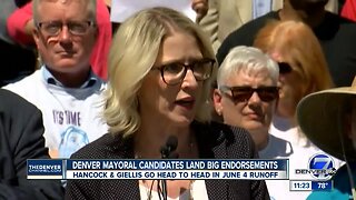Denver mayoral candidates land big endorsements