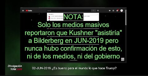 02-JUN-2019 Desde Hace Tiempo Dijimos: Verifiquen Fuentes