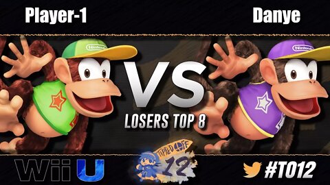 Player-1 (Green) vs Kuma Danye (Purple) - Wii U Losers Top 8 - Tipped Off 12