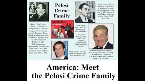 FBI EXPOSING the Pelosi Crime Family!!!