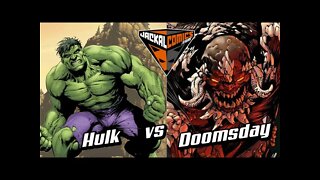 HULK Vs. DOOMSDAY - Comic Book Battles: Who Would Win In A Fight?