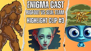 EnigmaCast Highlight: Bigfoot vs. Grizzly Bear Showdown