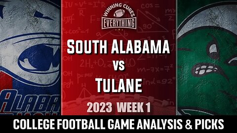 Tulane vs South Alabama Picks & Prediction Against the Spread 2023 College Football Analysis