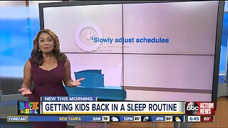 Start your back-to-school sleep routines early