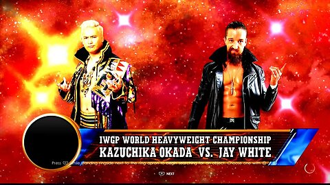 Wrestle Kingdom 17 Kazuchika Okada vs Jay White for the IWGP World Heavyweight Championship