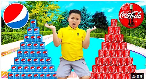 Play Coke Vs Pepsi Challenge for Kids