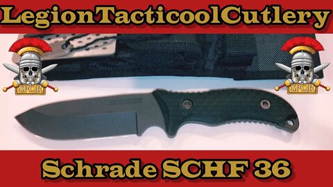 Schrade SCHF 36 Frontier Series! Like, Share, Subscribe, Comment, Shoutout! Hit the like button!!!
