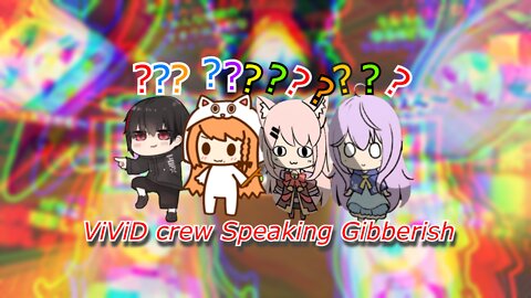 [Mad Experiments Escape Room] Elena, Rokkyun, Memory & Bell just speaking Gibberish