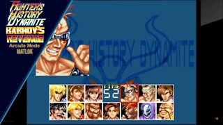 Fighter's History Dynamite (Karnov's Revenge) - Arcade Mode - Matlok