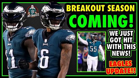 BREAK OUT SEASON COMING FOR "THIS" EAGLES PLAYER! BRANDON GRAHAM READY FOR 2 MORE YEARS! UPDATE!