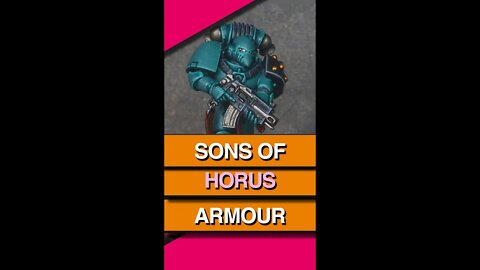 Sons of Horus GREEN ARMOUR! ⚡ QUICKIE ⚡