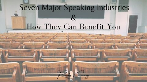 Seven Major Speaking Industries & How They Can Benefit You