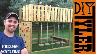 Mini Obstacle Course / Jungle Gym / Climbing Gym for your Kids