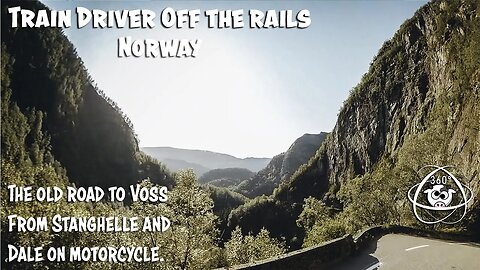 TRAIN DRIVER OFF THE RAILS: Motorcycle trip on the old road to Voss