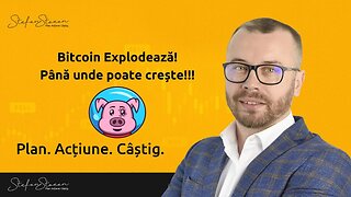 Bitcoin Explodează! Care sunt motivele miscarii, până unde poate crește!