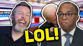 LOL: MSNBC Host CRIES To Biden About Being Scared of Republicans