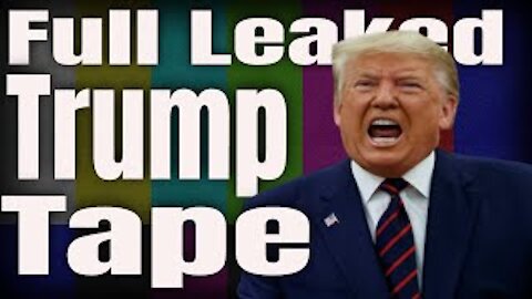 Full Leaked Trump Tape | Trump Leaked Phone Call | Live Streamer Politics | YouTuber Live