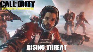 Call of Duty Infinite Warfare Rising Threat campaign mission gameplay.