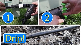 Fast and Easy Drip Irrigation Install