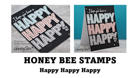 Honey Bee Stamps | Happy Happy Happy