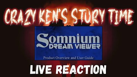 "Plunging into the Dream Abyss: CrazyKen's Live Reaction to Somnium DreamViewer's Analog Horror"