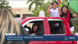 Immokalee community members celebrate graduates with parade